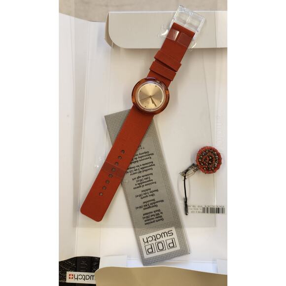 Swatch Pop watch PIERRE DE PLUTON PMK138P Luxury Collection Vendome NOS - Picture 4 of 14
